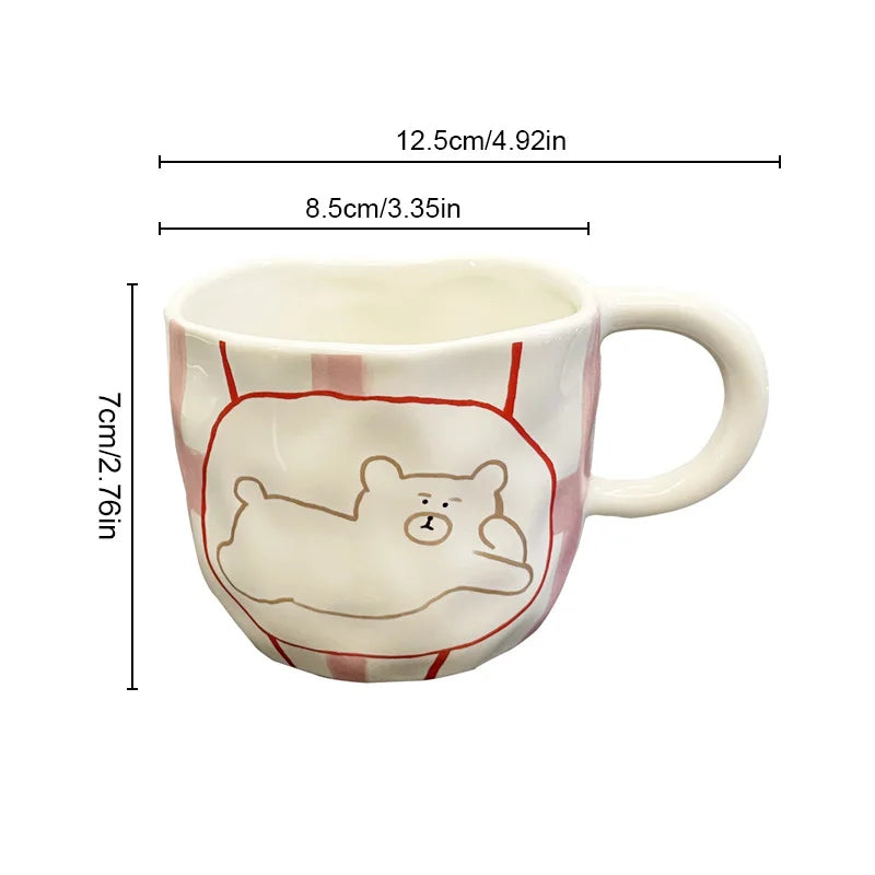 Cute bear cup