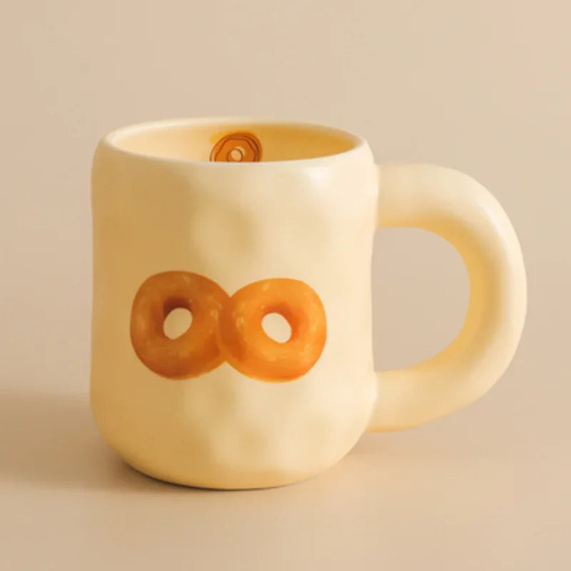 ceramic mug with spoon